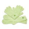 Aloe Socks and Gloves Set | Green Moisturizing Socks and Gloves Infused with Aloe and Vitamin E | Spa Socks and Gloves for Women view 2
