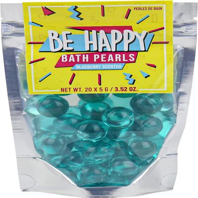 Gift Republic Bath Pearls Be Happy 20-Pack Blueberry Scent