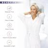SimpleField 2 Pack Microfiber Hair Towel Wrap for Women, Anti Frizz Quick Drying Hair Turban for All Hair Style, Absorbent and Lightweight (Beige + Grey) view 4