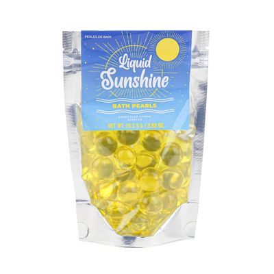 Gift Republic Bath Pearls Liquid Sunshine 20-Pack Citrus Scent