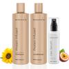 Moehair Protein Infused Shampoo and Conditioner with Hair Serum Pack | Sulfate and Paraben Free Shampoo | Revitalize Dull, Weak and Damaged Hair | Made in the USA view 1