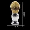 Beaupretty Tool 2pcs Metal Shaving Soap Bowl Shaving Cream Cup Bread Shaving Brush Moustache Grooming Supplies for Men Home Barber Shop Hand Tools view 2