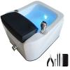 Acrylic Massage Footbath Foot Basin Pedicure Foot Spa Square Footbath With Pedicure Foot Rest With Bubble Jets Foot Bath Acupressure Massage Points Adjustable Water Shower ( Size : Bath+pedicure ) view 1