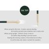 [SOO ADOR] okhee Nose Shading Fan Brush SUN03 - Precise Contouring for Nose and Small Details | Designed by K-Pop Makeup Artist Seo Ok | Makeup Brush Contour Brush view 3