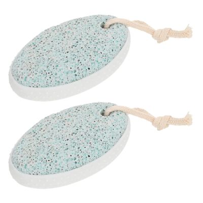 2pcs Foot File Foot Scrubber Foot Pumice Stone Hard Skin Foot Scraper for Salon Home Feet Hard Skin Remover