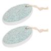 2pcs Foot File Foot Scrubber Foot Pumice Stone Hard Skin Foot Scraper for Salon Home Feet Hard Skin Remover view 1