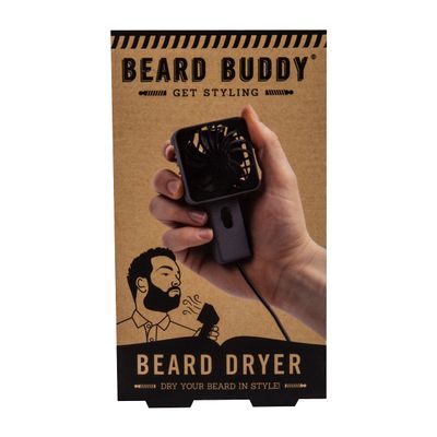 Fizz Creations Beard Buddy Beard Dryer Beard Accessory Gifts. USB Powered Beard Dryer. Essential Part of a Beard Grooming kit for Men. Get Styling Your Beard Like a Pro!