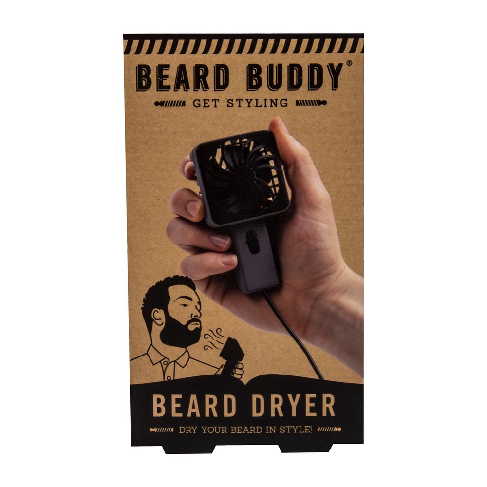 Fizz Creations Beard Buddy Beard Dryer Beard Accessory Gifts. USB Powered Beard Dryer. Essential Part of a Beard Grooming kit for Men. Get Styling Your Beard Like a Pro!