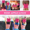 TUUXI 12pcs Large Cheering Bows 8 Inch Pink Cheerleading Bows with Elastics Hair Ties Bands Ponytail Holder for Cheerleader Softball Football Competition College Sport view 4