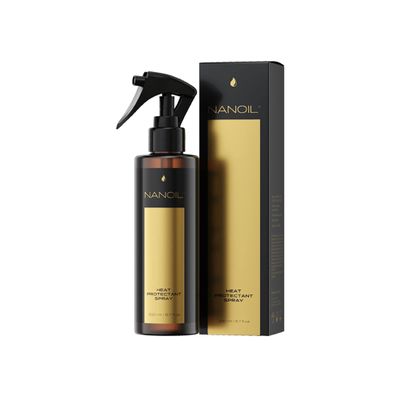 Nanoil Hair Styling Spray - Spray for More Manageable Hair, 200 ml, Easy Styling, Flexible Hold, Conditioning Effect, Protection and Shine