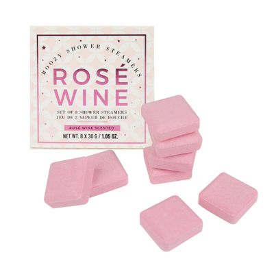 Gift Republic Set of 8 Shower Steamers Gift Pack Ros Wine Scent (8X 30 Gram)