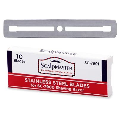 Scalpmaster Replacement Blades for Multcolor Styling Razor