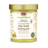 African Pride Moisture Miracle Olive & Tea Tree Oil Max Hold Styling Hair Gel (3 Pack), For Natural Coils & Curls, 18 oz view 2