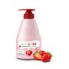 Kwailnara Strawberry Milk Body Wash  Korean Body Cleanser with Strawberry Extract for Hydrated, Smooth Skin, 560 g / 19.75 oz. view 1