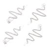 4pcs Hairpin Crystal Hair Clip Women Hair Clip s Crystal Barrette Women Rhinestones Rhinestones Barrette Hair Accessories Hair Accessories view 1