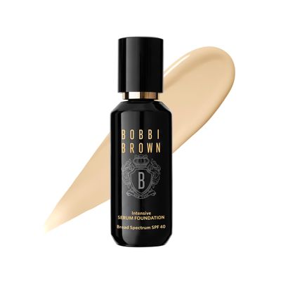 Bobbi Brown Intensive Serum Foundation SPF 40/30 | Radiance-Boosting, Skincare-Infused Serum Foundation for Seamless Coverage, 1 Fl Oz, Warm Sand W-036