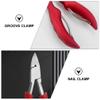 FOMIYES Toenail Clippers Nail Catcher Cuticle Clippers Nail Groove Forceps for Men Women view 3