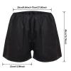 kekafu 50 Pcs Professional Salon Mens Black Boxer Shorts Disposable Mens Shorts Underwear Disposable Male Boxer Shorts Male Disposable Spa Underwear view 2