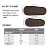 Dussdil Black White Polka Dot House Slippers Home Spa Slippers Memory Foam Closed Toe Slipper Non Slip for Hotel Bedroom Travel Shoes Women Men M view 3
