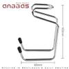 Anbbas Shaving Brush Set for Men Vegan Style Synthetic Badger Hair Shaving Brushes, Stainless Steel Shaving Stand and Bowl, 2 Soaps Perfect for Wet Close Shave view 4