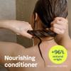 ATTITUDE Nourishing Hair Conditioner, For Dry and Damaged Hair, Naturally Derived Ingredients, Vegan Detangler, Dermatologically Tested, Grapeseed Oil and Olive Leaves, 8 Fl Oz (Pack of 6) view 3