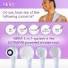 Spa Sciences - NERA - 4-in-1 Shower/Bath Body Brush for Exfoliation, Deep Cleansing, Foot Care, Lotion Infuser, and Massage view 2