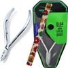 Nghia Professional Stainless Steel Cuticle Nipper C-05 (D-04) Jaw 16 Osimihome Cuticle Cutter Trimmer Manicure Tools with 1 Spring Perfect Nail Care Tool at Home/Spa/Saloon view 1