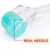 Angel Kiss Derma Roller REAL NEEDLES - 192 Microneedling Beginner Stainless Steel Needle & Advanced 5 Titanium Needle Combination Micro Needle Roller 0.3mm - w/Storage Case view 3