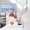 10PCS Travel Size Empty Squeeze Pouch with a Funnel,Refillable Transparent Lotions Packaging Bag Travel Toiletry Bags Pouch for Shampoo/Hand Liquid/Cream,Portable Cosmetic Containers (30ml/1oz) view 4