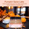 Pumpkin Spice Latte Body Scrub (8 Ounce) - Phthalate Free Fragrance - Smooths & Refreshes With Natural Exfoliation with a Warm Vanilla Spice Scent view 2