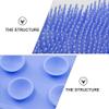 1pc Back Rub Artifact Cleaning Tool Cleaning Scrubbers for Home Bath Supply Practical Massage Brush Practical Feet Brush Massage Shower Brush Bathing Supply Body Bathing Scrubber view 3