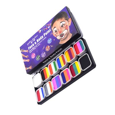 Beaupretty Water-soluble Paint for Halloween and Parties Fast-drying Pigment Makeup for Creative Designs Skin for Ktv Birthday Celebrations and Theatrical Performances