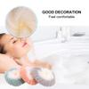 3 Pcs Two- Ball Loofah Sponge Bath Sponge Bath Scrubber Mesh Nets Ball Body Scrubber Mesh Bath Ball Bathroom Accessories Shower Ball view 3