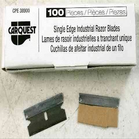 100 Pack Single Edge Razor Blades