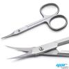Nail Scissors Professional Cuticle Scissors Extra Strong Straight Curved Manicure Nail Art Scissors (CS-03) view 2
