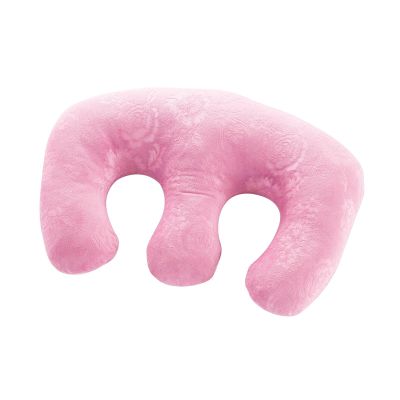 shamjina Soft Detachable Chest Pillow Chest Pad Breast Support Pillow Feminine Bolster for SPA Beauty Salon Massage Table for Better Sleep - Pink