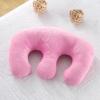 shamjina Soft Detachable Chest Pillow Chest Pad Breast Support Pillow Feminine Bolster for SPA Beauty Salon Massage Table for Better Sleep - Pink view 2