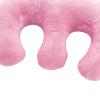 shamjina Soft Detachable Chest Pillow Chest Pad Breast Support Pillow Feminine Bolster for SPA Beauty Salon Massage Table for Better Sleep - Pink view 4