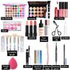 All-in-One Makeup Kit for Women Full Kit,Multipurpose Kit,Cosmetic Starter Beauty Include Brush Set,Eyeshadow,Lip Gloss,Mascara,Travel Carry Bag view 2