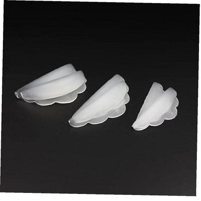 Ayrsjcl 6pcs Silicone Eyelash Extension Shields Pads Eye Lifting Curlers Pad Women Beauty Tools 4.5cm