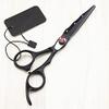 Hair Cutting Scissors, Professional Japan 440c 6 inch Black hair cutting scissors haircut thinning barber makas haircutting shears Hairdresser scissors BY ZZYY (Color : Cutting) view 1