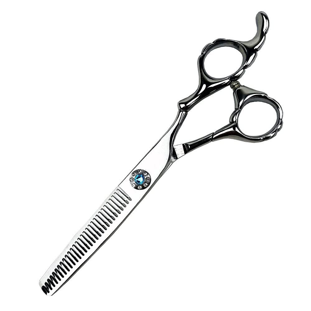 Hair Cutting Scissors, 6 Inch JP Professional Hairdressing Haircut scissors set Thinning Styling Hair Cutting Tool Salon Barber scissors BY ZZYY (Color : Black)