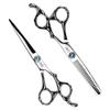 Hair Cutting Scissors, 6 Inch JP Professional Hairdressing Haircut scissors set Thinning Styling Hair Cutting Tool Salon Barber scissors BY ZZYY (Color : Black) view 3