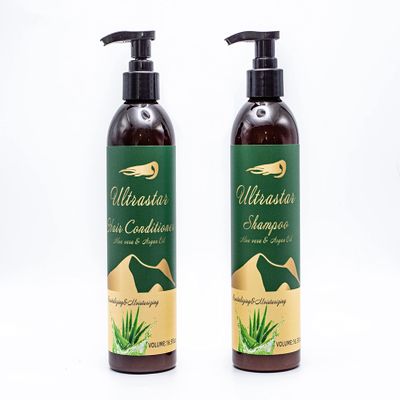 ULTRASTAR TREATMENTS COMPLETE RECOVERY HAIR SETS - 16OZ BOTTLES (2) - INCLUDES SHAMPOO, CONDITIONER. (CAV.)
