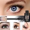 4D Silk Fiber Lash Mascara, Waterproof Long Lasting Mascara Black Volume and Length Natural, Exquisitely Full, Lengthening Thickening Softer Fuller Lashes Amplify Smudge-Proof Eyelash Mascaras,1 Pack view 4