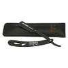 Straight Razor Professional Barber Single Blade Edge Razors for Men for Close Shaving 100 Percent Stainless Steel-Black view 1