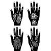 Moricher Henna tattoo kit Temporary Tattoo Kits 5 cones 96 Stencils Gifts for DIY Art Party view 2
