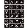 Moricher Henna tattoo kit Temporary Tattoo Kits 5 cones 96 Stencils Gifts for DIY Art Party view 3