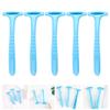 5Pcs Professional Foot Remover Dead Skin Hard Skin Remove Tool Foot Trimmer Blue view 2