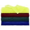 4 Pieces African Net Bath Sponge African Exfoliating Long Net Sponge Exfoliating Shower Body Scrubber Skin Smoother for Daily Use(Red, Dark Green, Blue, Yellow, 25.6 x 7.9 inch) view 1